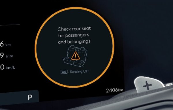 Артқы орындықтағы жолаушылар туралы хабарлама (ROA)